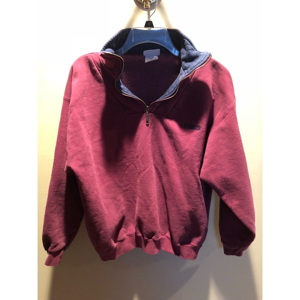 Vintage Men’s Discuss Athlete Quarter zip up Hoody